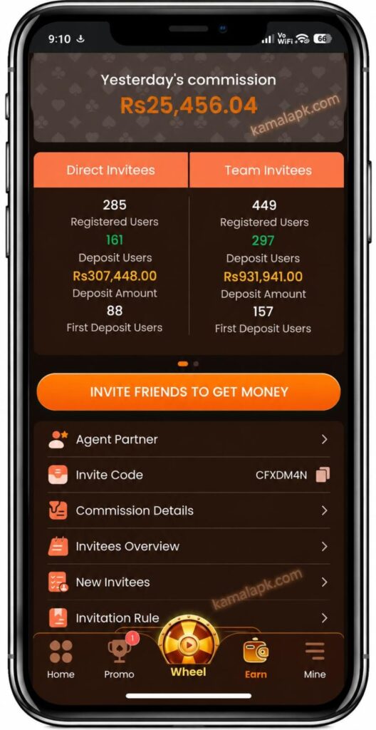 Pakclub Reffer Earning