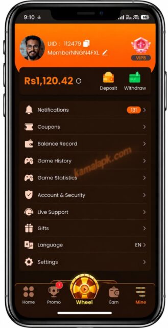 PakClub Game – Official App, Register & Download screenshot